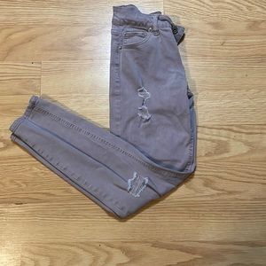 Rue 21 | Ripped Blue Jeans | Purple Pinkish Color | Size: 4